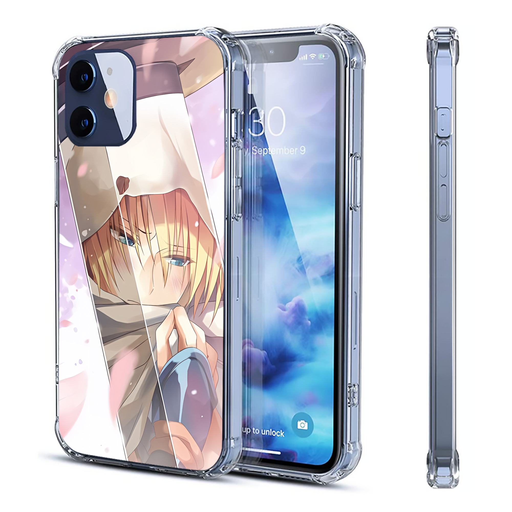（画像用） 刀剣乱舞 Touken Ranbu 【iPhone 12シリーズ対応】透明スマホケース（クリアソフトケース）